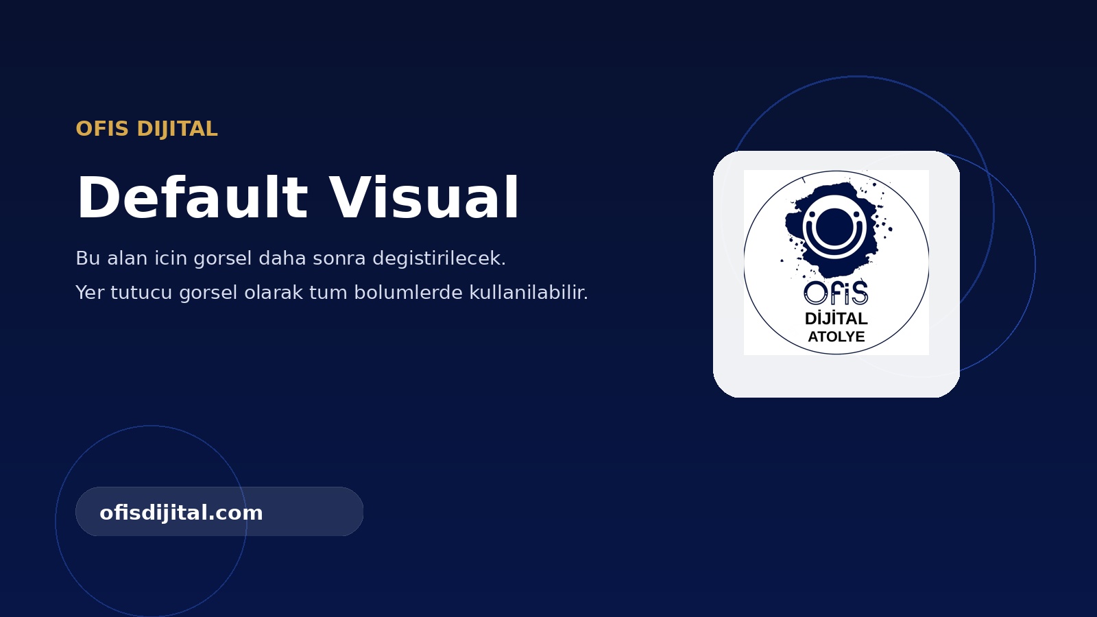 Ofis Dijital Atölye ekip planlama görseli